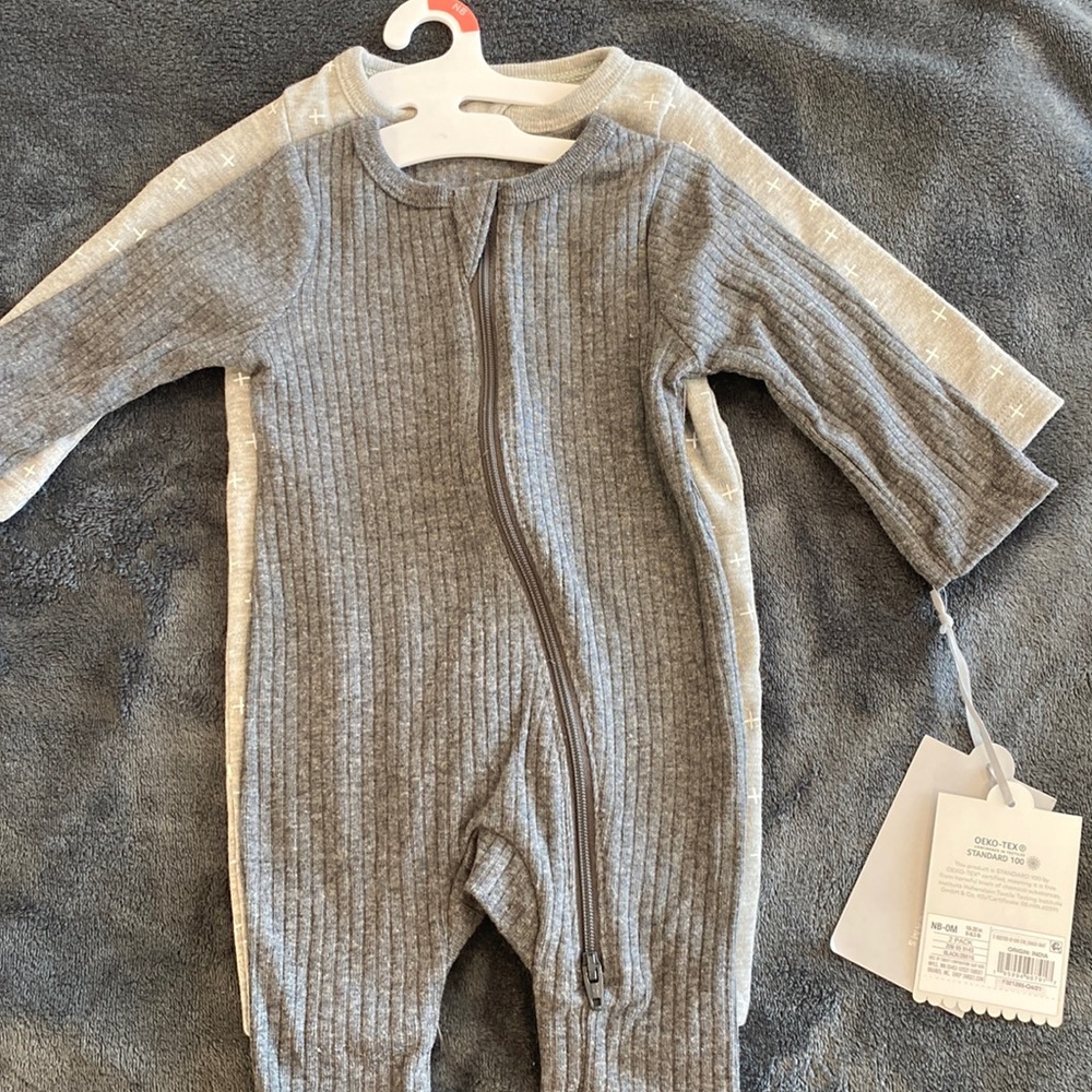 2 Pack Baby Romper